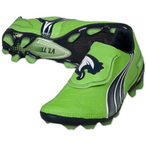 Бутсы Puma Velocity 1.11 K-Leather Green 102327 01