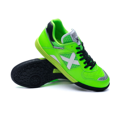 Футзалки MUNICH Continental Elite Leather Green