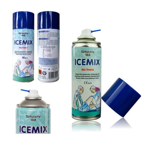 Спортивная заморозка-спрей Icemix 400 ml