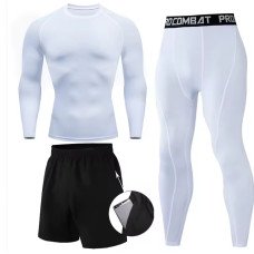 Термокомплект (рашгард) Sportwear Perfomance White