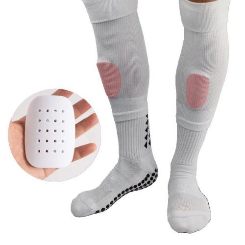 Футбольні щитки Mini Baby Guard  White