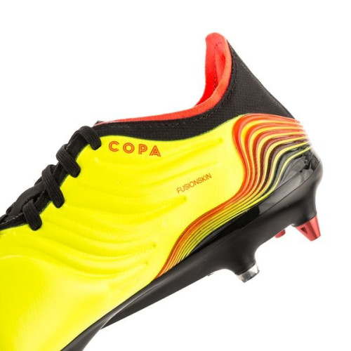 Бутси Adidas Copa Sense .1 SG Game Data - Solar Yellow/Solar Red/Core Black Gy8935 Бутси Adidas Copa Sense .1 SG Game Data - Solar Yellow/Solar Red/Core Black Gy8935