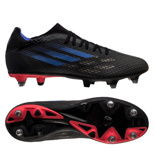 Бутси Adidas X Speedflow .3 SG Escapelight - Core Black/Sonic Ink/Solar Yellow Gz2840