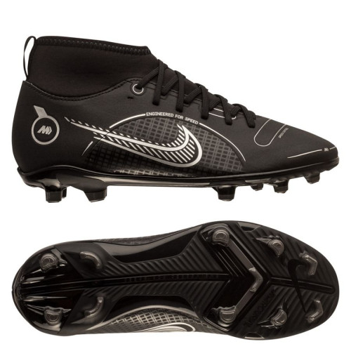 Бутси Nike Mercurial Superfly 8 Club MG Shadow - Black/Metallic Silver/Medium Ash Dj2894-007 Бутси Nike Mercurial Superfly 8 Club MG Shadow - Black/Metallic Silver/Medium Ash Dj2894-007