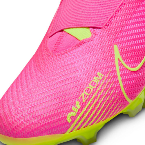Бутси Nike Air Zoom Mercurial Vapor 15 Academy MG Luminous - Pink Blast/Volt/Gridiron Dj5631-605 Бутси Nike Air Zoom Mercurial Vapor 15 Academy MG Luminous - Pink Blast/Volt/Gridiron Dj5631-605