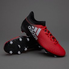 Бутсы Adidas X 16.3 FG - Junior Boots - Firm Ground - Red/White/Core Black Bb5640