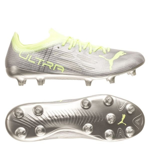 Бутси Puma Ultra 1.4 FG/AG Lace-Up Silver Synthetic Womens Football Boots 106723_01