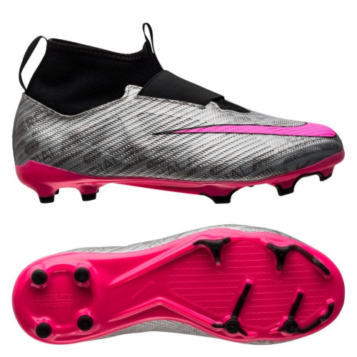 Бутси Nike Air Zoom Mercurial Superfly 9 Pro FG XXV - Metallic Silver/Hyper Pink/Black/Volt FJ2034-060 Бутси Nike Air Zoom Mercurial Superfly 9 Pro FG XXV - Metallic Silver/Hyper Pink/Black/Volt FJ2034-060