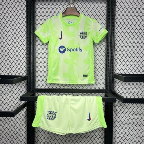 Футбольна форма  Barcelona light green JR  2025
