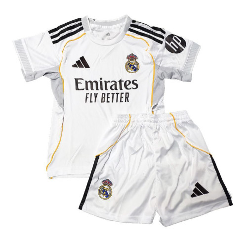Футбольна форма  Real Madrid White JR  2025/2026 