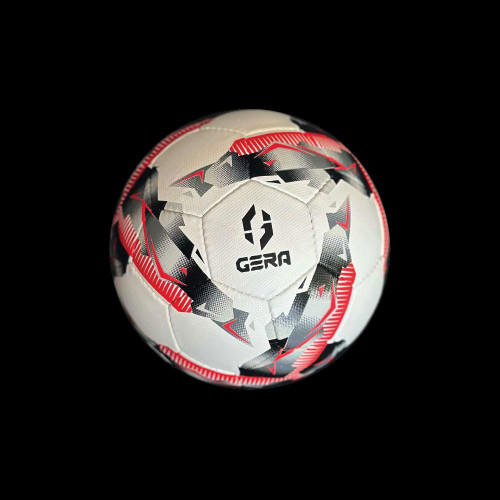 Футбольний мяч Gera Kids White/Red 350 gram size 4