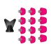 Змінні пластикові шипи для бутс + ключ Nike and Puma Pink