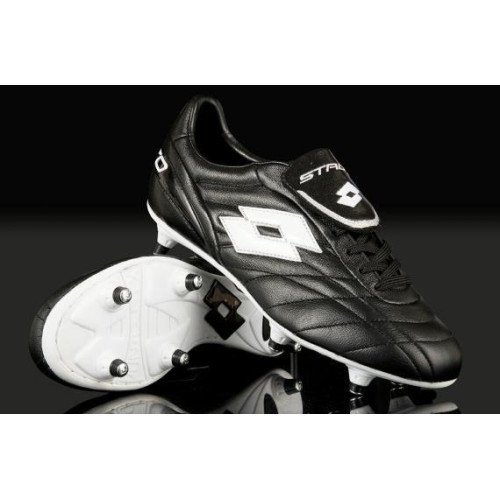 Lotto Stadio KL Plus SG Boots - Black/White M6133 Lotto Stadio KL Plus SG Boots - Black/White M6133